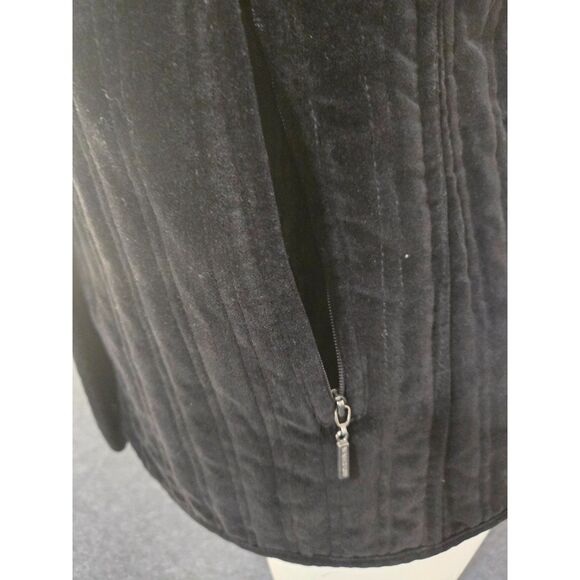 Weatherproof Garment Co Vest Women Large Black High Collar Sleeveless - Picture 5 of 10